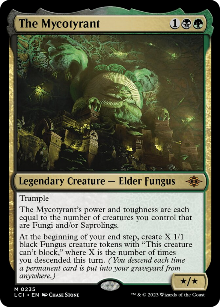 The Mycotyrant [The Lost Caverns of Ixalan] – Black Swamp Games