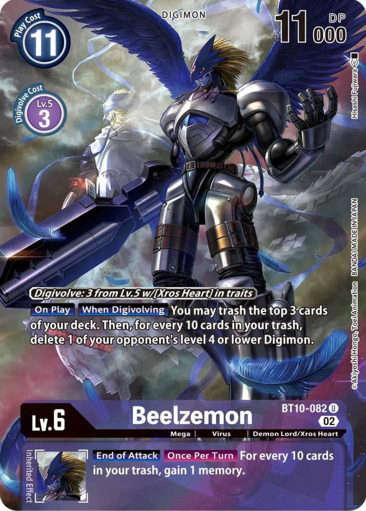 Beelzemon [BT10-082] (Alternate Art) [Xros Encounter]  Black Swamp Games