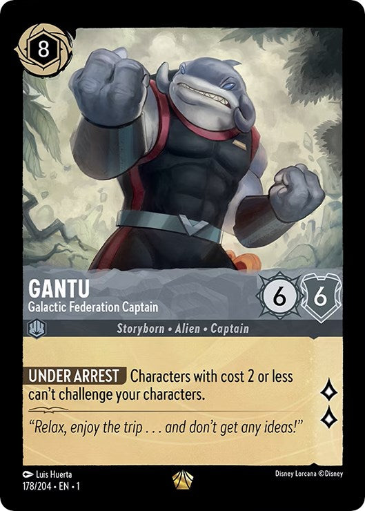 Gantu - Galactic Federation Captain (178/204) [The First Chapter] | Black Swamp Games