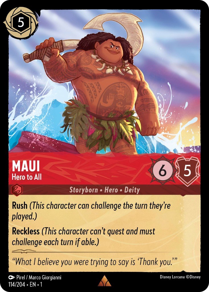 Maui - Hero to All (114/204) [The First Chapter] | Black Swamp Games