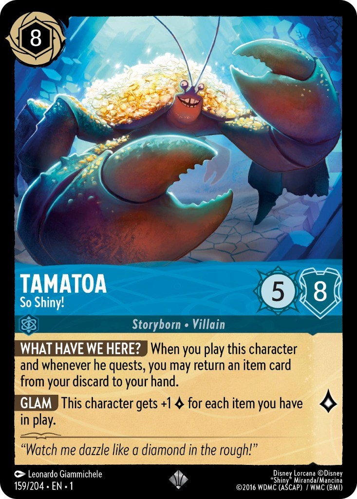 Tamatoa - So Shiny! (159/204) [The First Chapter] | Black Swamp Games