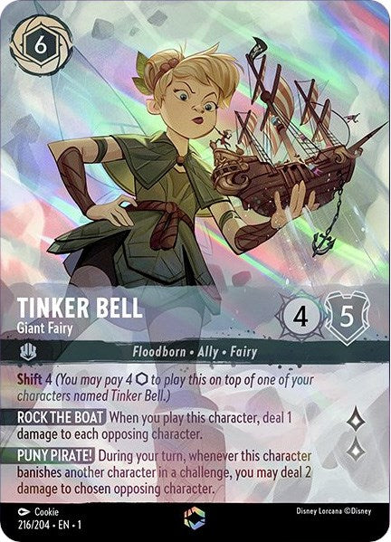 Tinker Bell - Giant Fairy (Enchanted) (216/204) [The First Chapter] | Black Swamp Games
