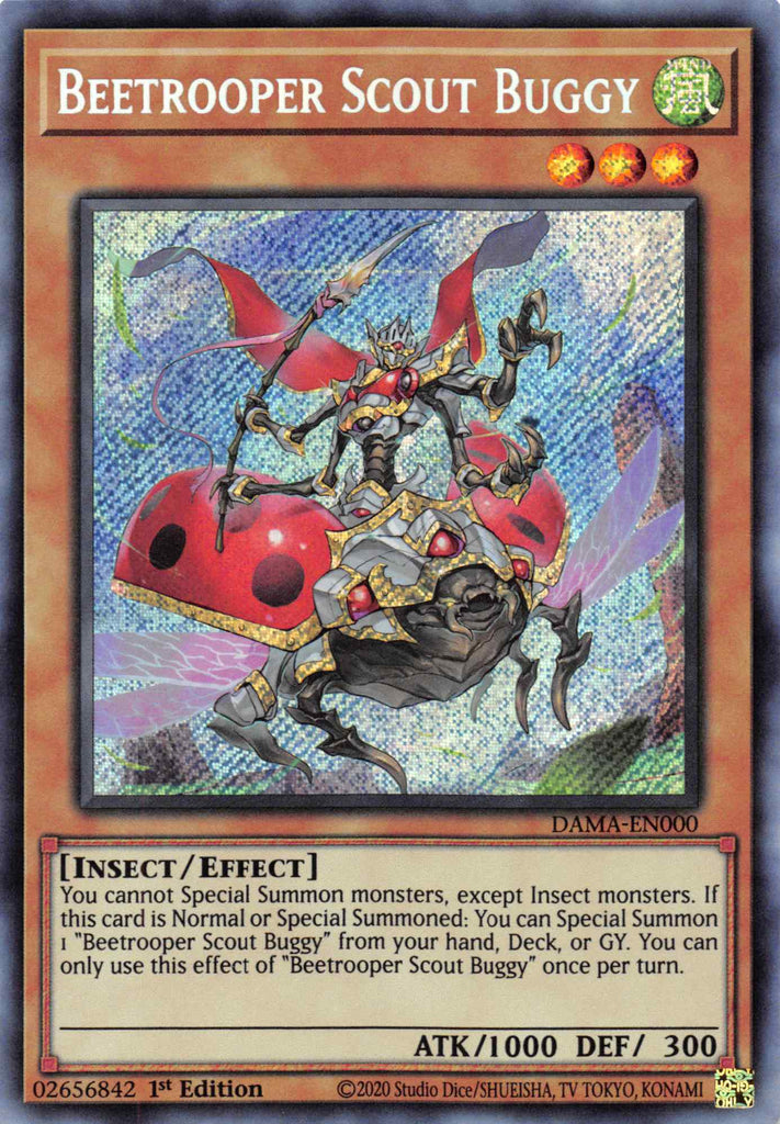 Beetrooper Scout Buggy [DAMA-EN000] Secret Rare – Black Swamp Games