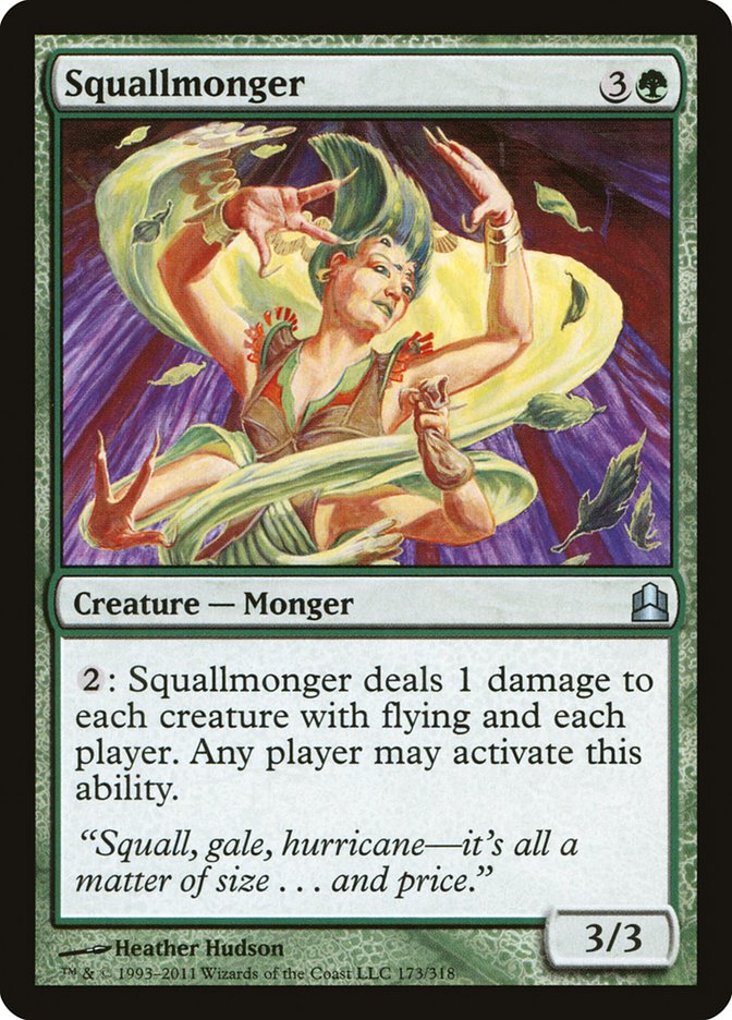 Squallmonger [Commander 2011] | Black Swamp Games