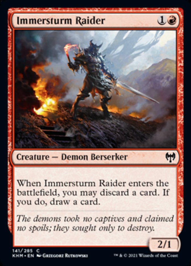 Immersturm Raider [Kaldheim] | Black Swamp Games