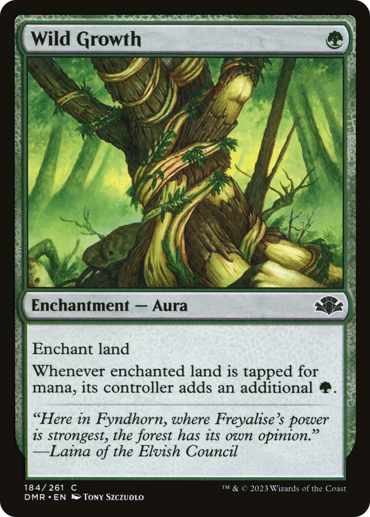 Wild Growth [Dominaria Remastered] | Black Swamp Games