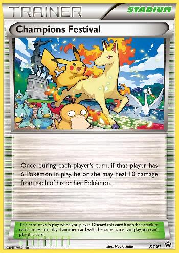 Champions Festival (XY91) (2015) [XY: Black Star Promos] | Black Swamp Games