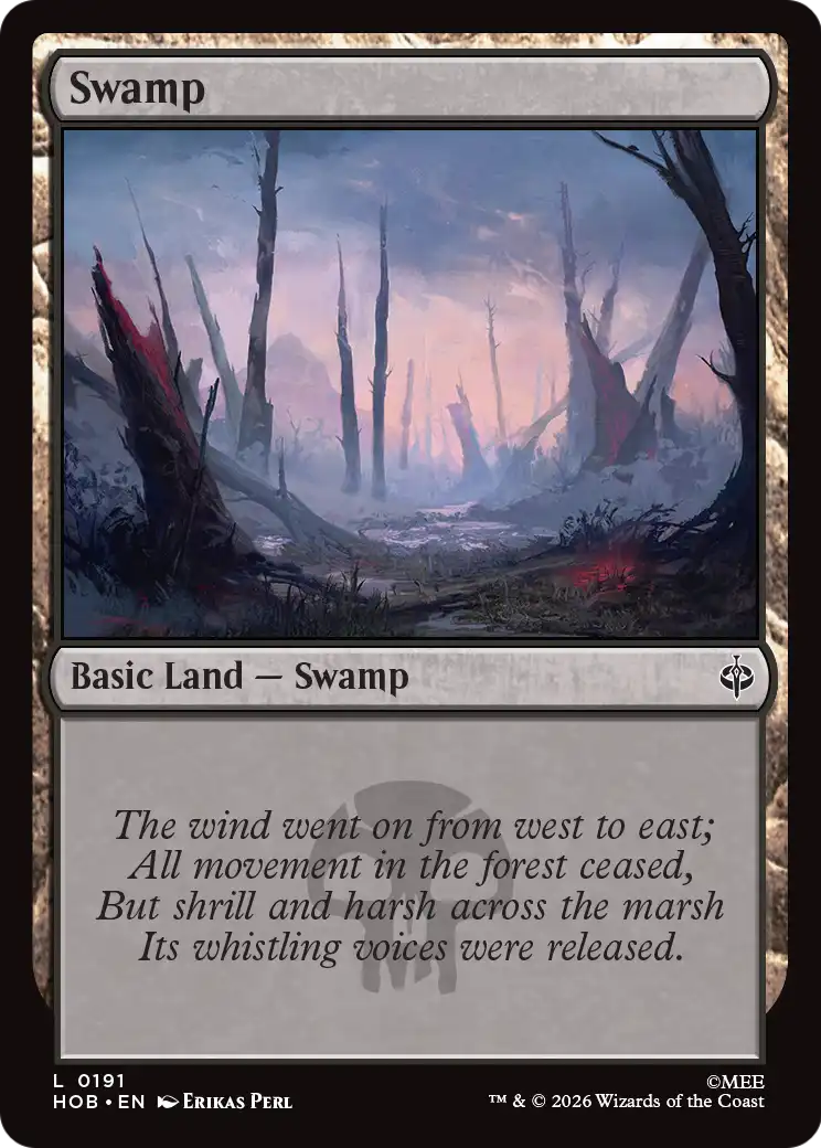 Swamp (0191) [The Hobbit] | Black Swamp Games