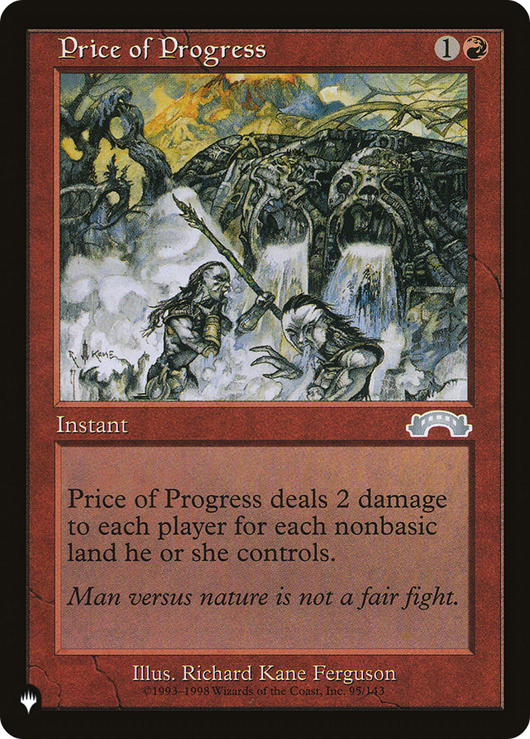 Price of Progress (EXO) [The List Reprints] | Black Swamp Games