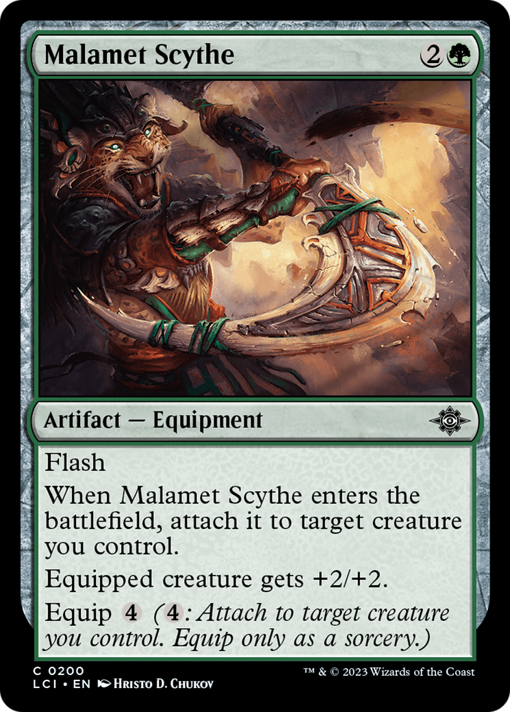 Malamet Scythe [The Lost Caverns of Ixalan] | Black Swamp Games