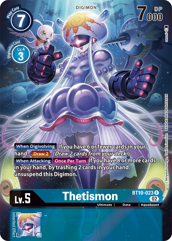 Thetismon [BT10-023] (Alternate Art) [Xros Encounter] | Black Swamp Games