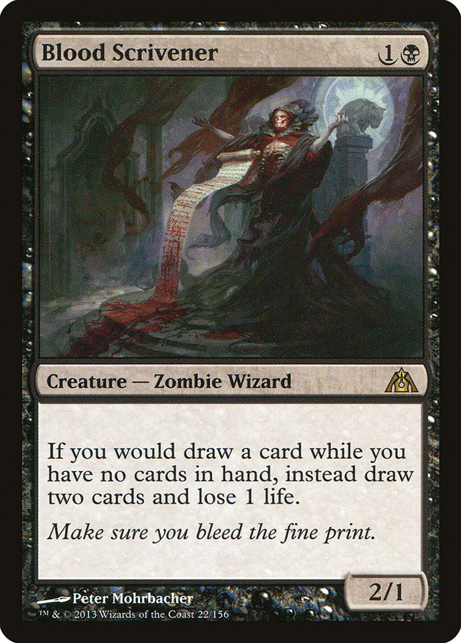 Blood Scrivener [Dragon's Maze] | Black Swamp Games