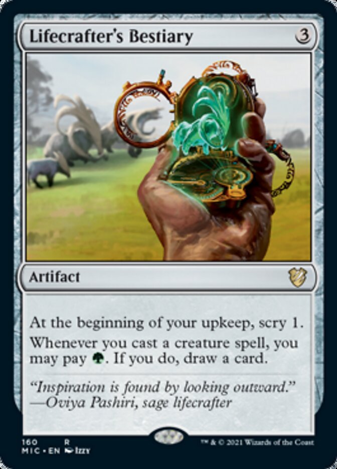 Lifecrafter's Bestiary [Innistrad: Midnight Hunt Commander] | Black Swamp Games