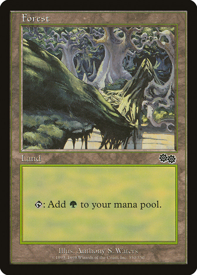 Forest (350) [Urza's Saga] | Black Swamp Games