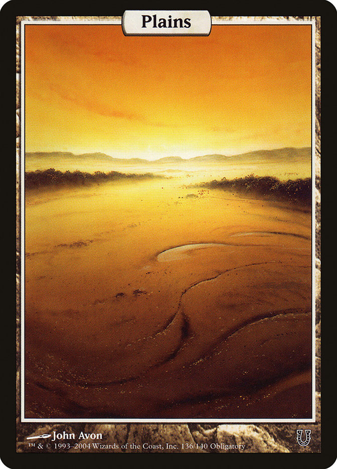 Plains (136) [Unhinged] | Black Swamp Games