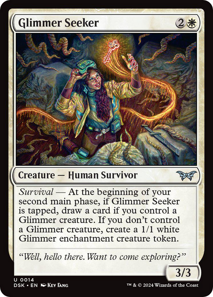 Glimmer Seeker [Duskmourn: House of Horror] | Black Swamp Games