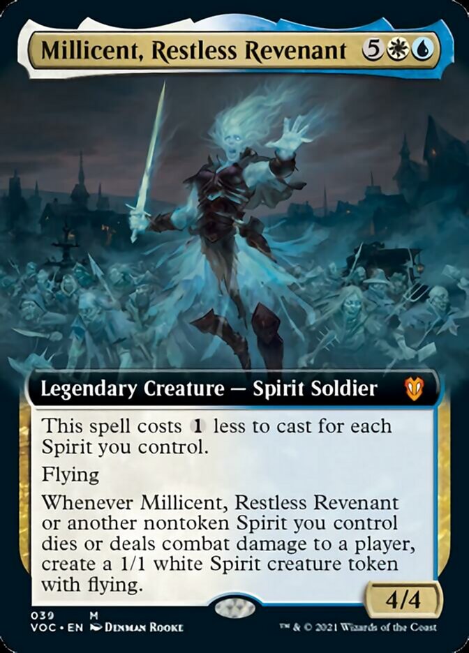 Millicent, Restless Revenant (Extended Art) [Innistrad: Crimson Vow Commander] | Black Swamp Games