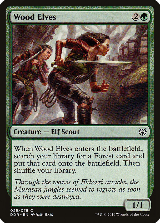 Wood Elves [Duel Decks: Nissa vs. Ob Nixilis] | Black Swamp Games