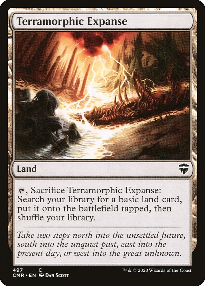 Terramorphic Expanse (497) [Commander Legends] | Black Swamp Games