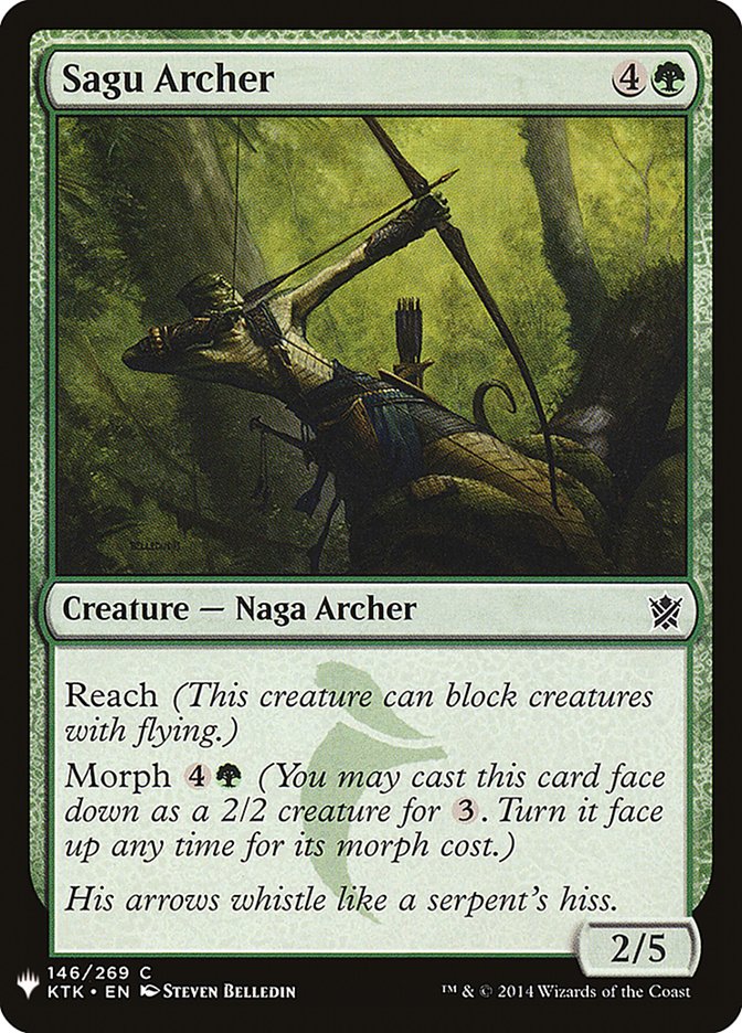 Sagu Archer [Mystery Booster] | Black Swamp Games