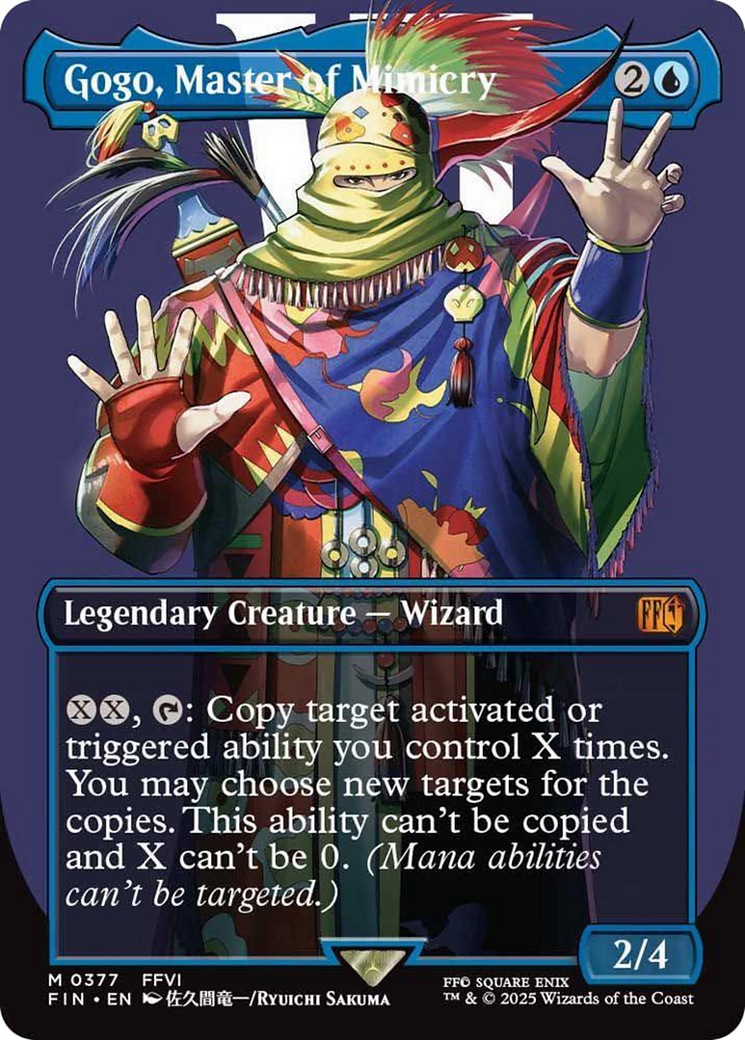 Gogo, Master of Mimicry (Borderless) [FINAL FANTASY] | Black Swamp Games