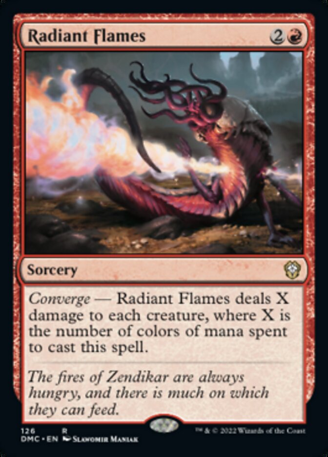 Radiant Flames [Dominaria United Commander] | Black Swamp Games