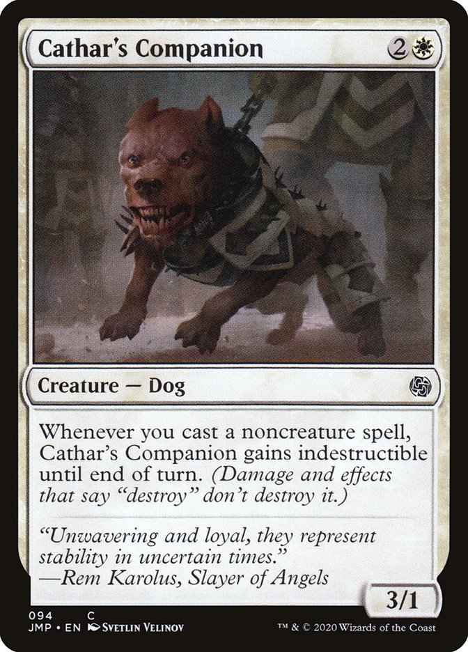Cathar's Companion [Jumpstart] | Black Swamp Games
