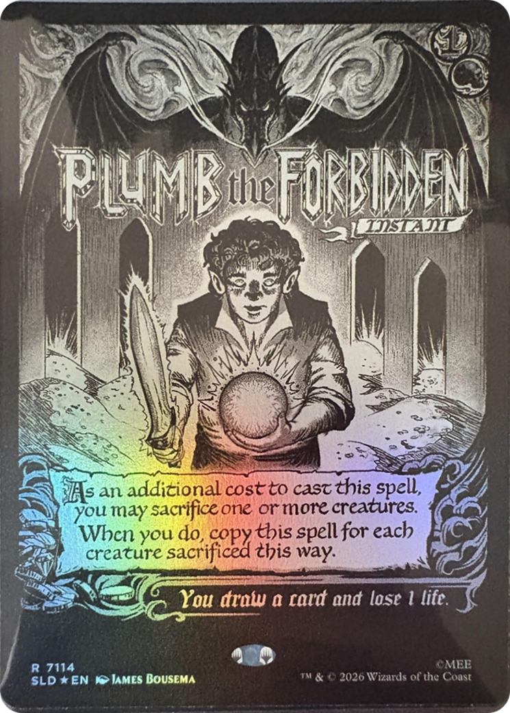 Plumb the Forbidden [Secret Lair Drop Series] | Black Swamp Games