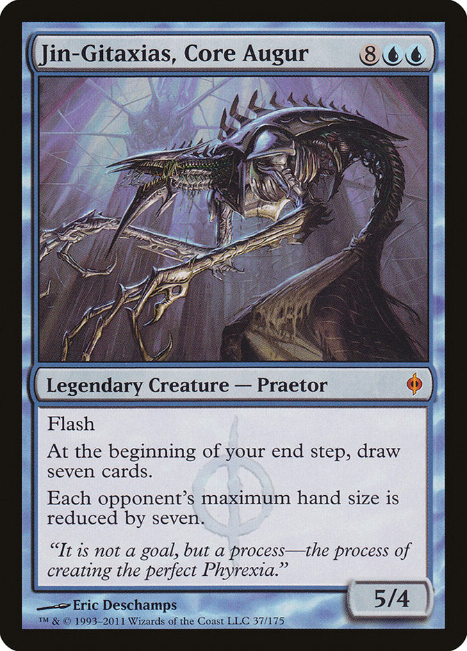 Jin-Gitaxias, Core Augur [New Phyrexia] | Black Swamp Games