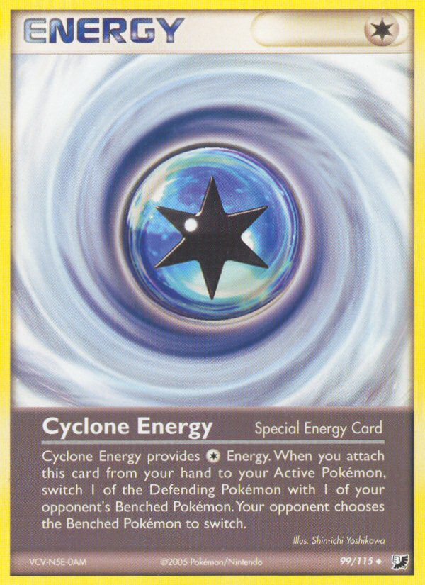 Cyclone Energy (99/115) [EX: Unseen Forces] | Black Swamp Games