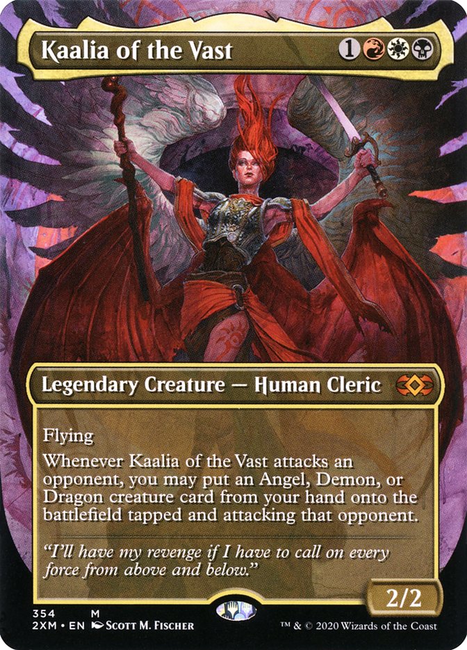 Kaalia of the Vast (Toppers) [Double Masters] | Black Swamp Games