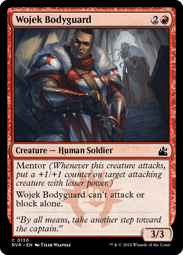 Wojek Bodyguard [Ravnica Remastered] | Black Swamp Games