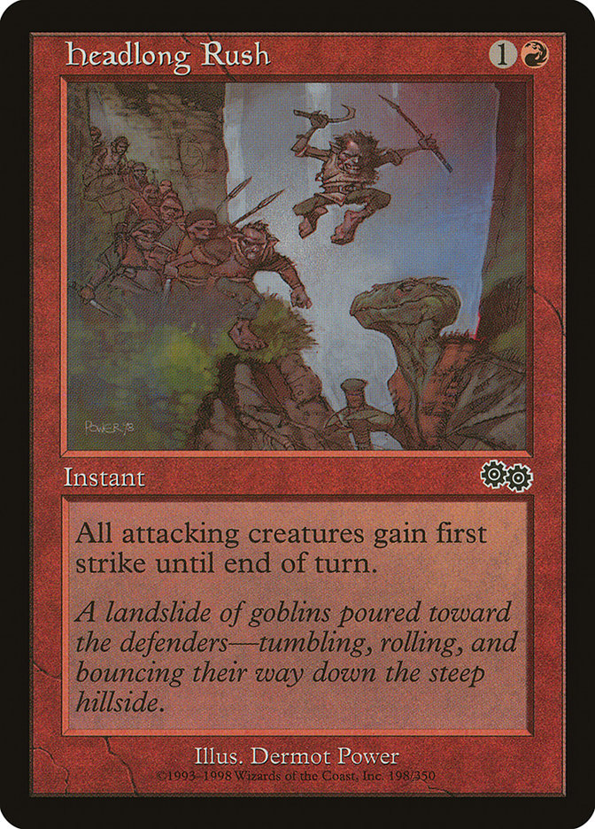 Headlong Rush [Urza's Saga] | Black Swamp Games