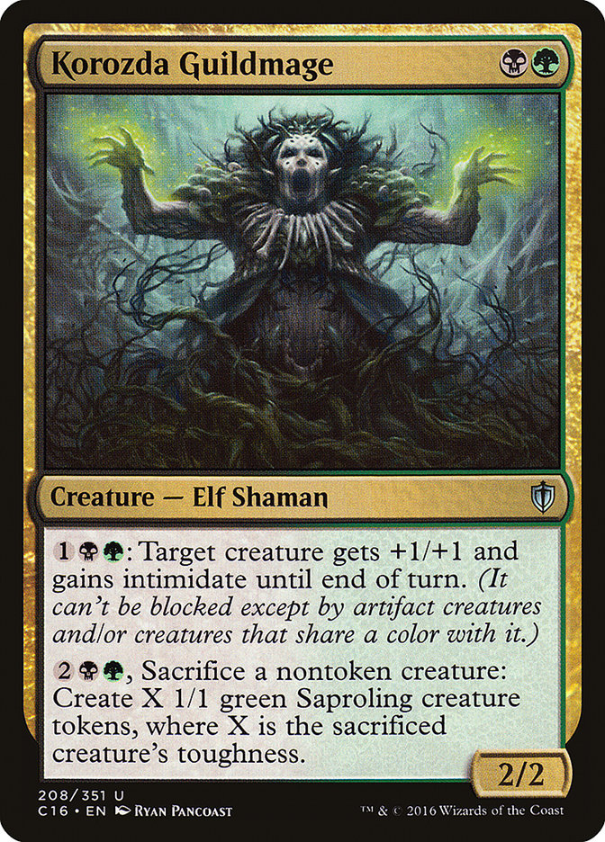 Korozda Guildmage [Commander 2016] | Black Swamp Games