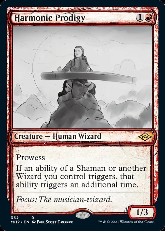 Harmonic Prodigy (Sketch) [Modern Horizons 2] | Black Swamp Games