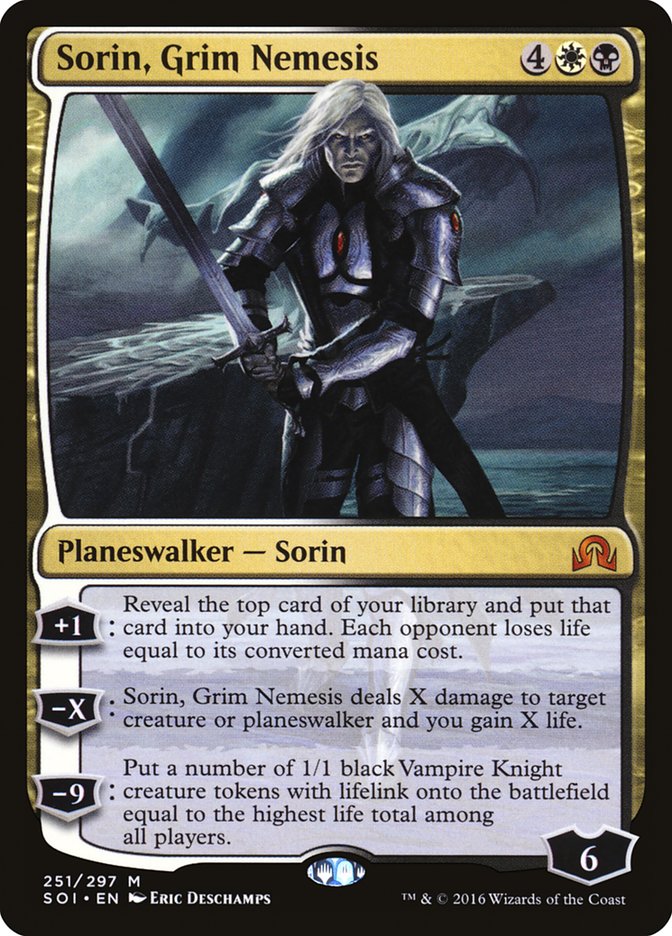 Sorin, Grim Nemesis [Shadows over Innistrad] | Black Swamp Games