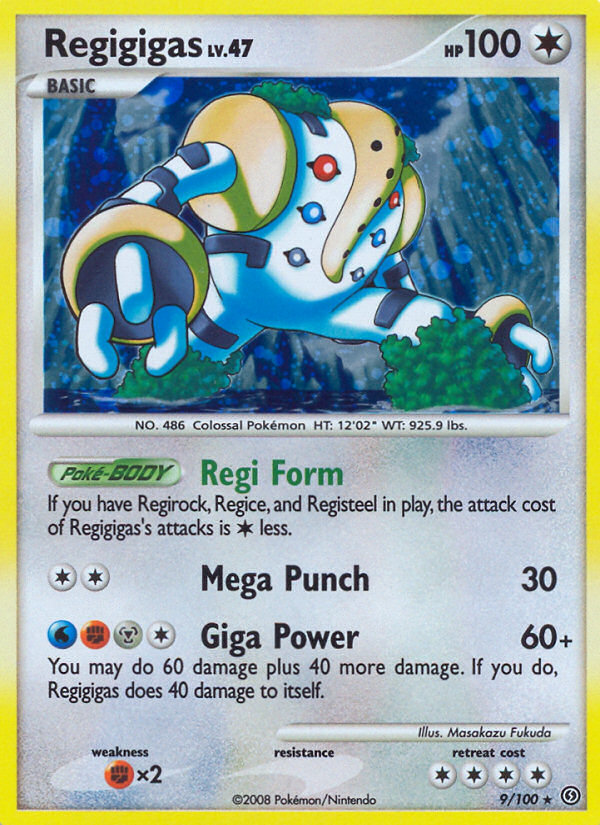 Regigigas (9/100) [Diamond & Pearl: Stormfront] | Black Swamp Games