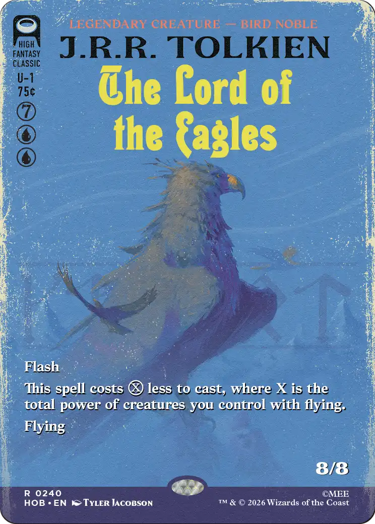 The Lord of the Eagles (Borderless) [The Hobbit] | Black Swamp Games