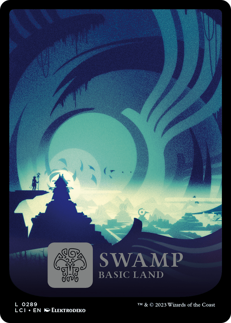 Swamp (0289) [The Lost Caverns of Ixalan] | Black Swamp Games