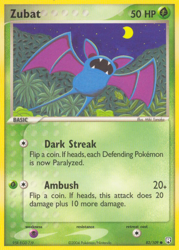 Zubat (82/109) [EX: Team Rocket Returns] | Black Swamp Games
