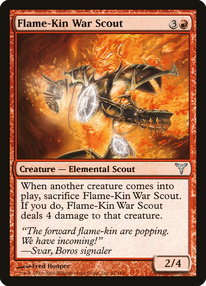 Flame-Kin War Scout [Dissension] | Black Swamp Games