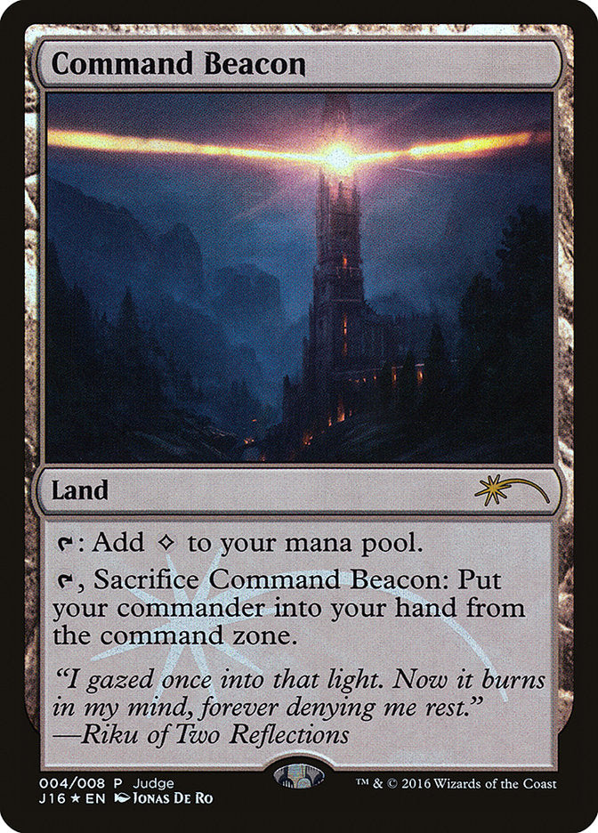 Command Beacon [Judge Gift Cards 2016] | Black Swamp Games