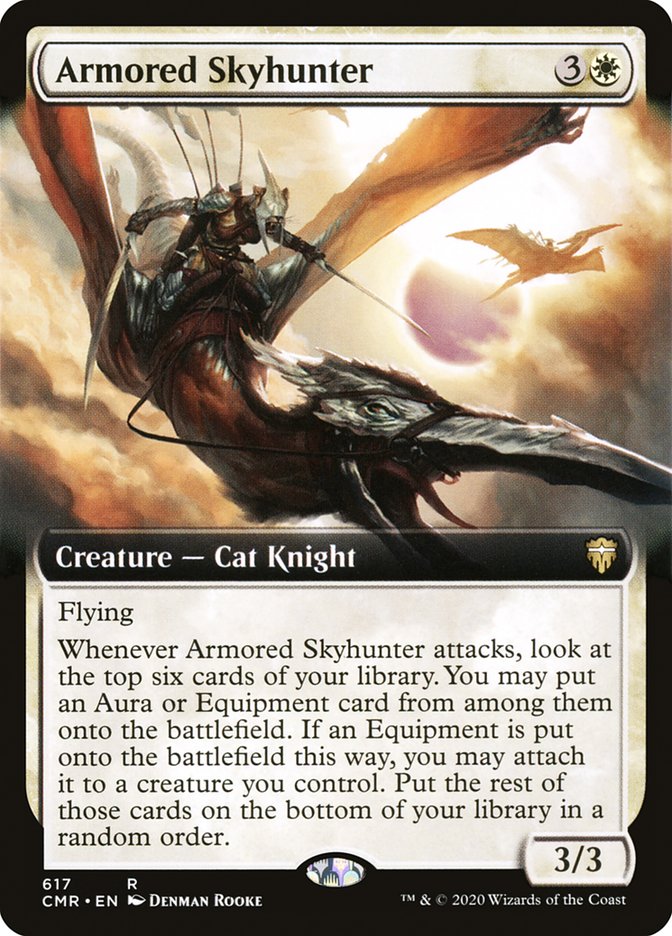 Armored Skyhunter (Extended Art) [Commander Legends] | Black Swamp Games