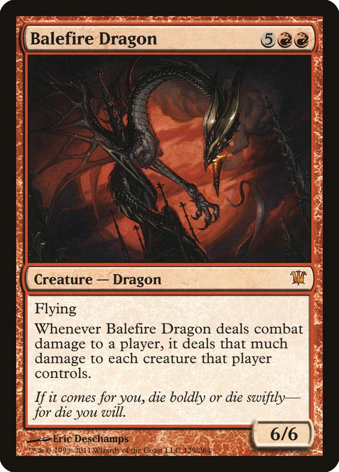 Balefire Dragon [Innistrad] | Black Swamp Games
