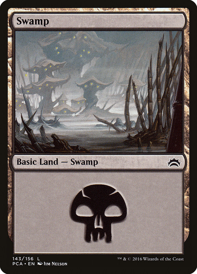 Swamp (143) [Planechase Anthology] | Black Swamp Games