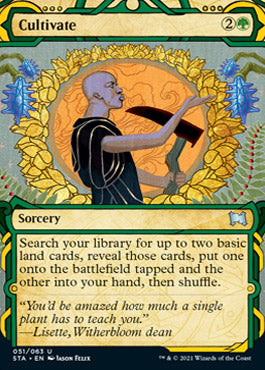 Cultivate (Foil Etched) [Strixhaven: Mystical Archive] | Black Swamp Games