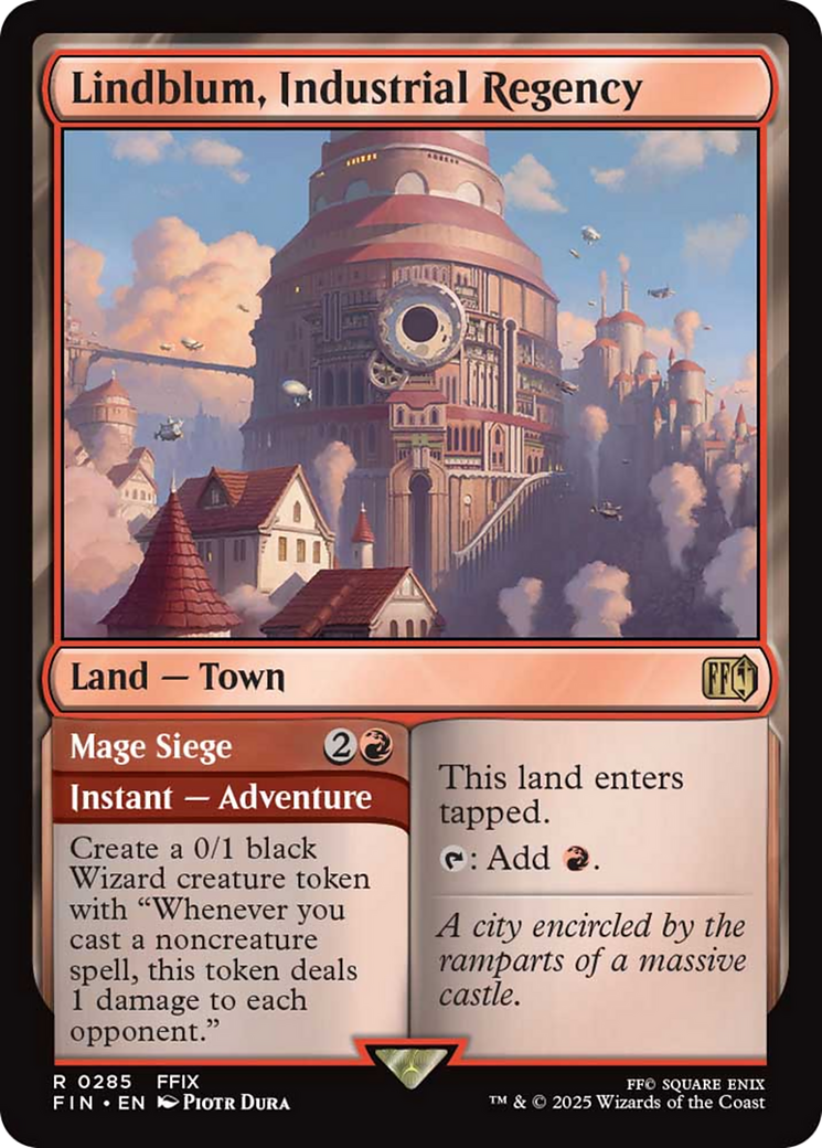 Lindblum, Industrial Regency [FINAL FANTASY] | Black Swamp Games