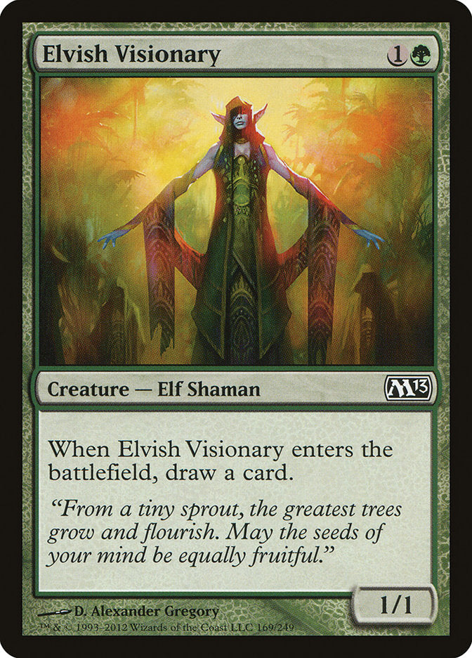 Elvish Visionary [Magic 2013] | Black Swamp Games