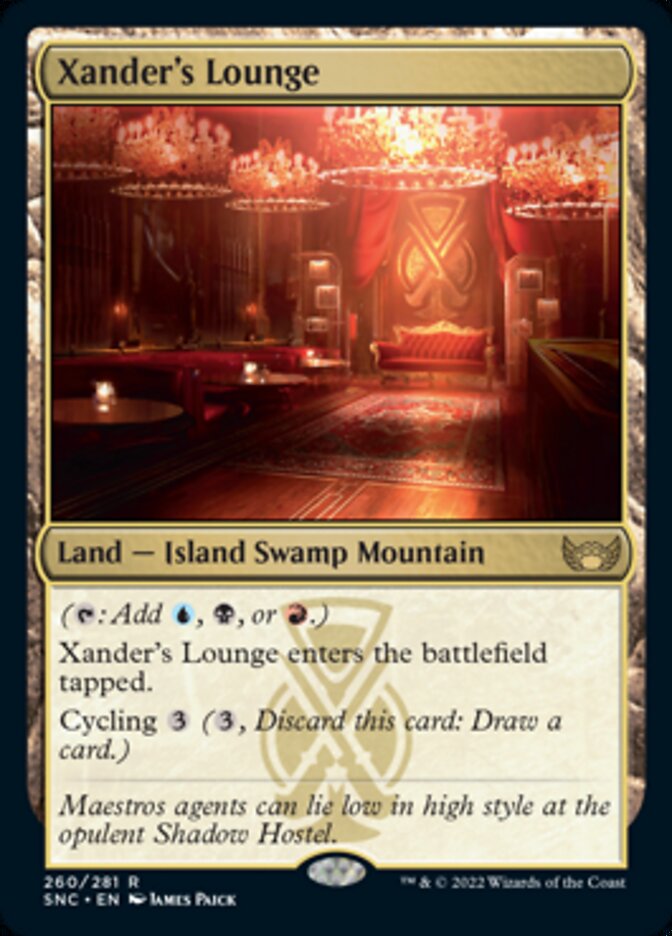 Xander's Lounge [Streets of New Capenna] | Black Swamp Games