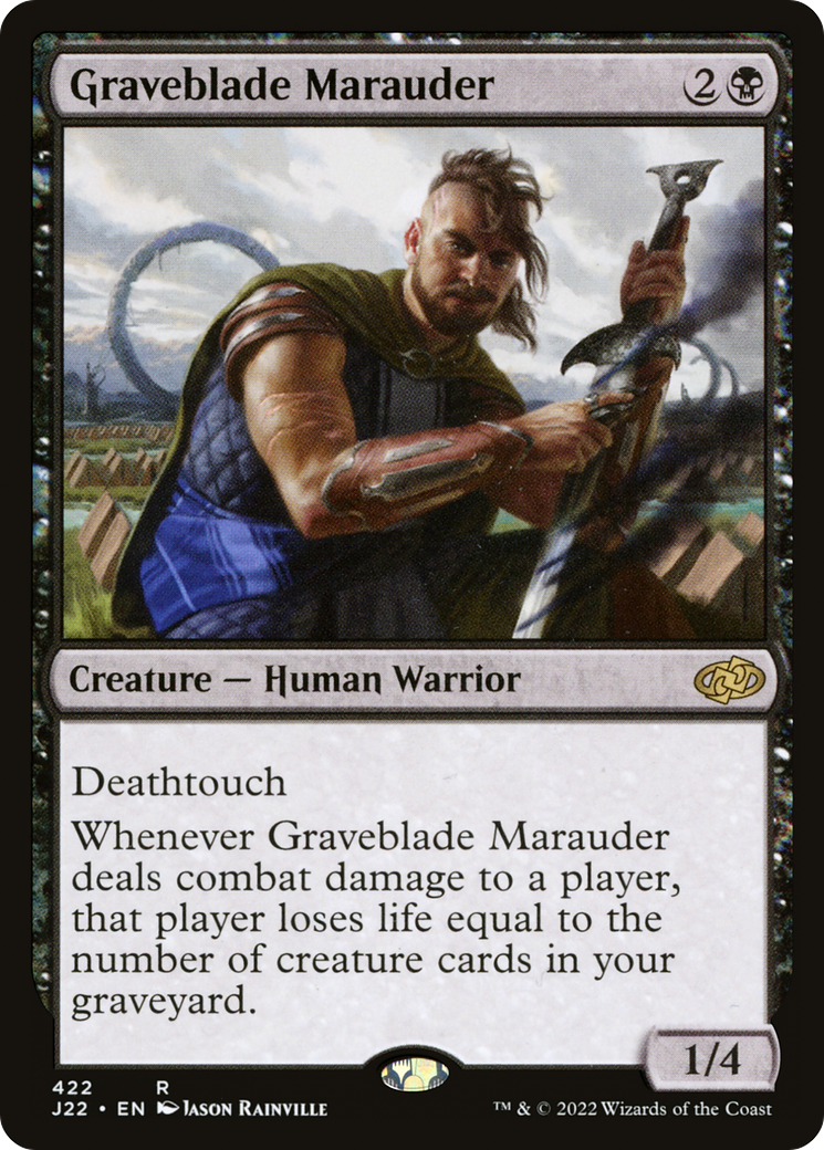 Graveblade Marauder [Jumpstart 2022] | Black Swamp Games
